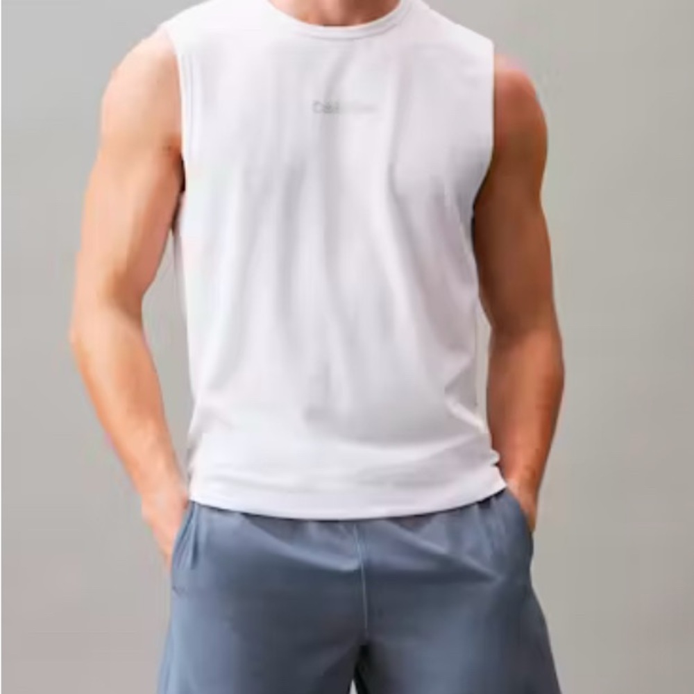 Calvin Klein Sport White Tank - Picture 3 of 5